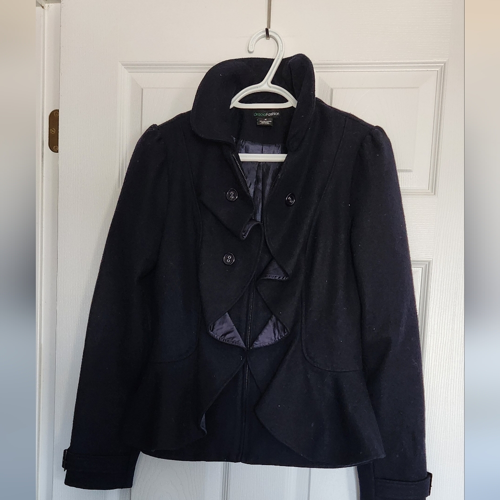 Navy blue coat